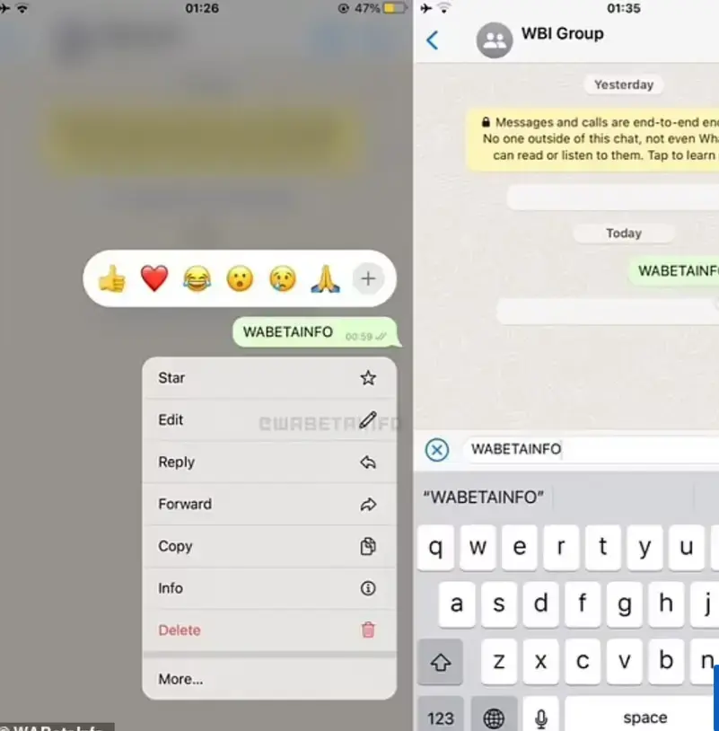 Супер функция от WhatsApp. Редактируйте сообщения и защищайте себя от недоразумений!