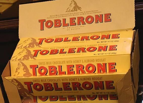 «Пирамидки» шоколада Toblerone будут выглядеть иначе