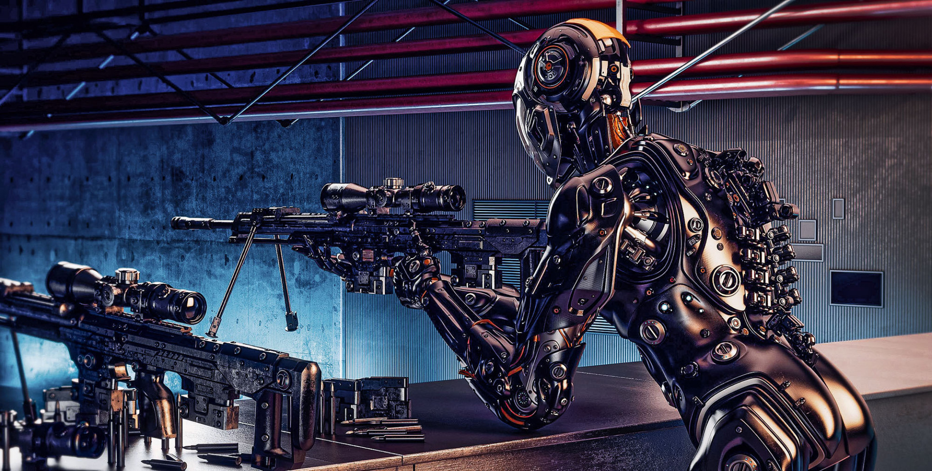 Австралийская армия тестирует управляемых разумом боевых роботов с искусственным интеллектом