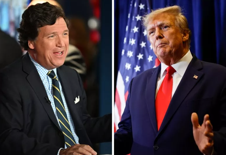 Такер Карлсон хвалит Трампа за день после того, как просочившиеся тексты раскрыли его «ненависть».