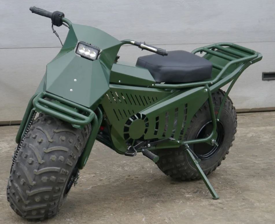 Тарус Мотоцикл 2x2, лучший отечественный мотоцикл для труднодоступных мест