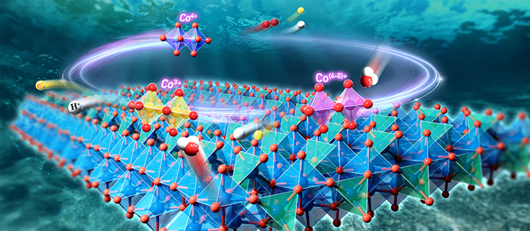 Раскрыт многоцентровый, многоступенчатый кинетический микроскопический механизм окисления воды для получения кислорода