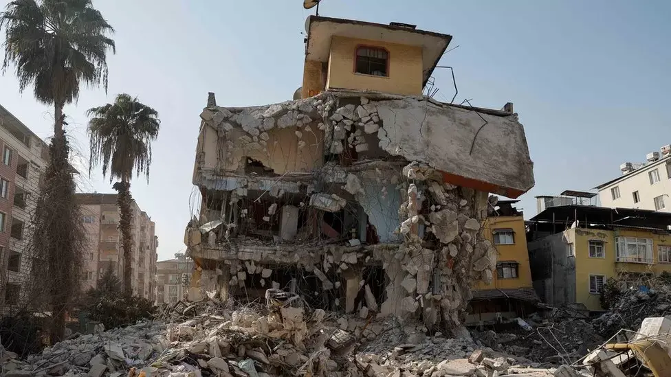 Землетрясение в Турции: Здания, исследованные командой из Великобритании