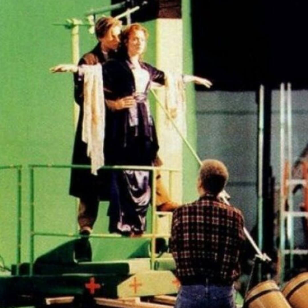 Интересные фотографии с зеленым экраном, которые показывают, как на самом деле работает Голливуд