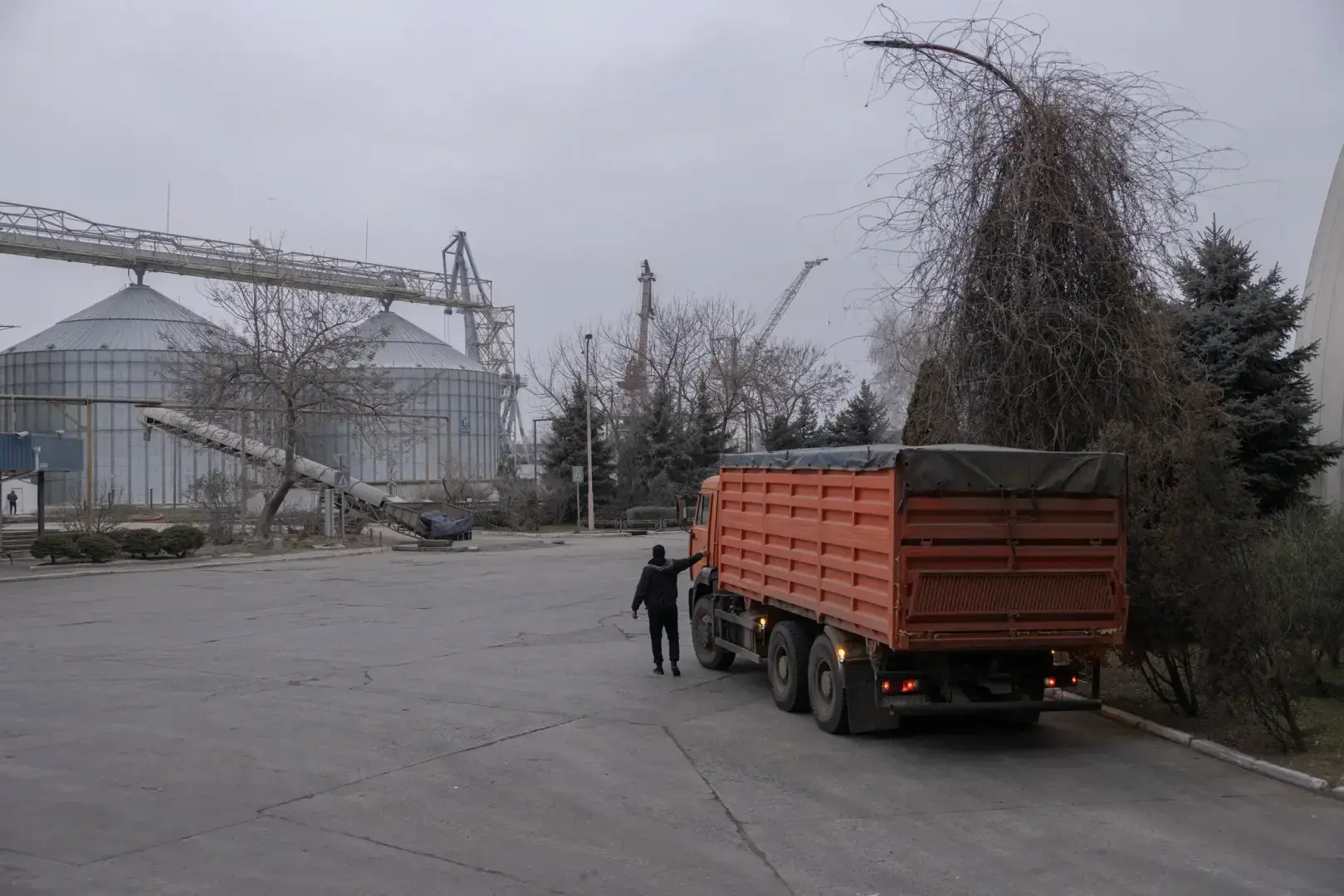 На полях, засеянных бомбами, украинские фермеры рискуют собрать смертельный урожай