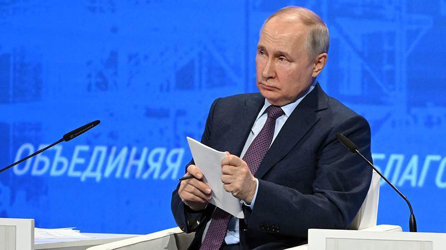 Западу репа (Путин на РСПП).