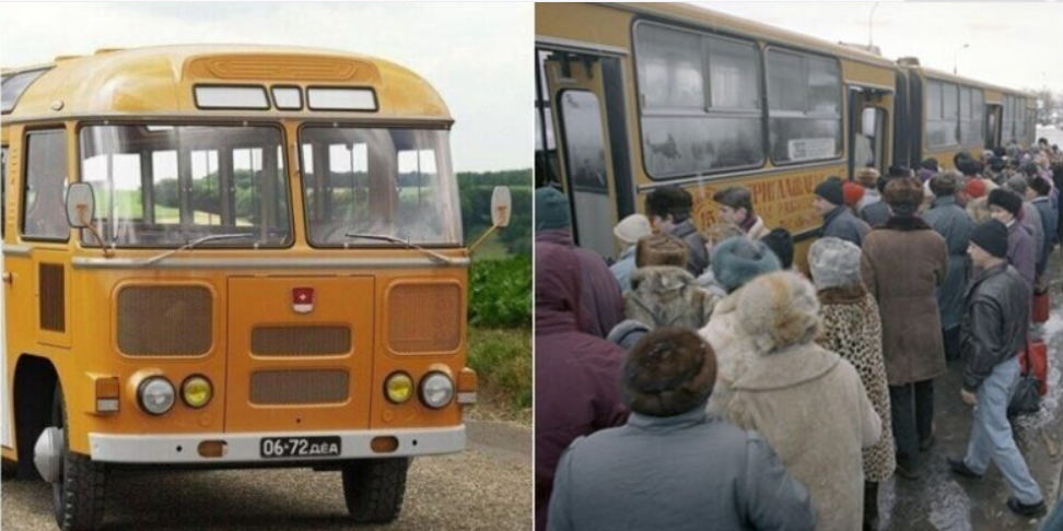 А вы знали, почему автобусы советского союза красили в жёлтый цвет?