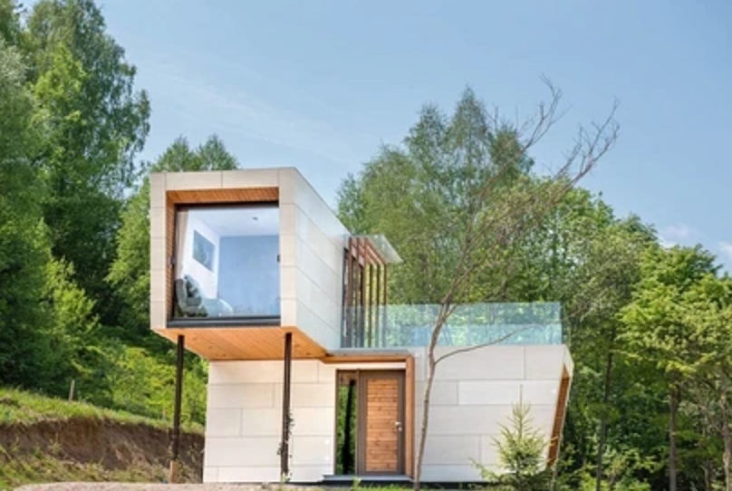 Загородный мини-дом. Мини-дом фото.