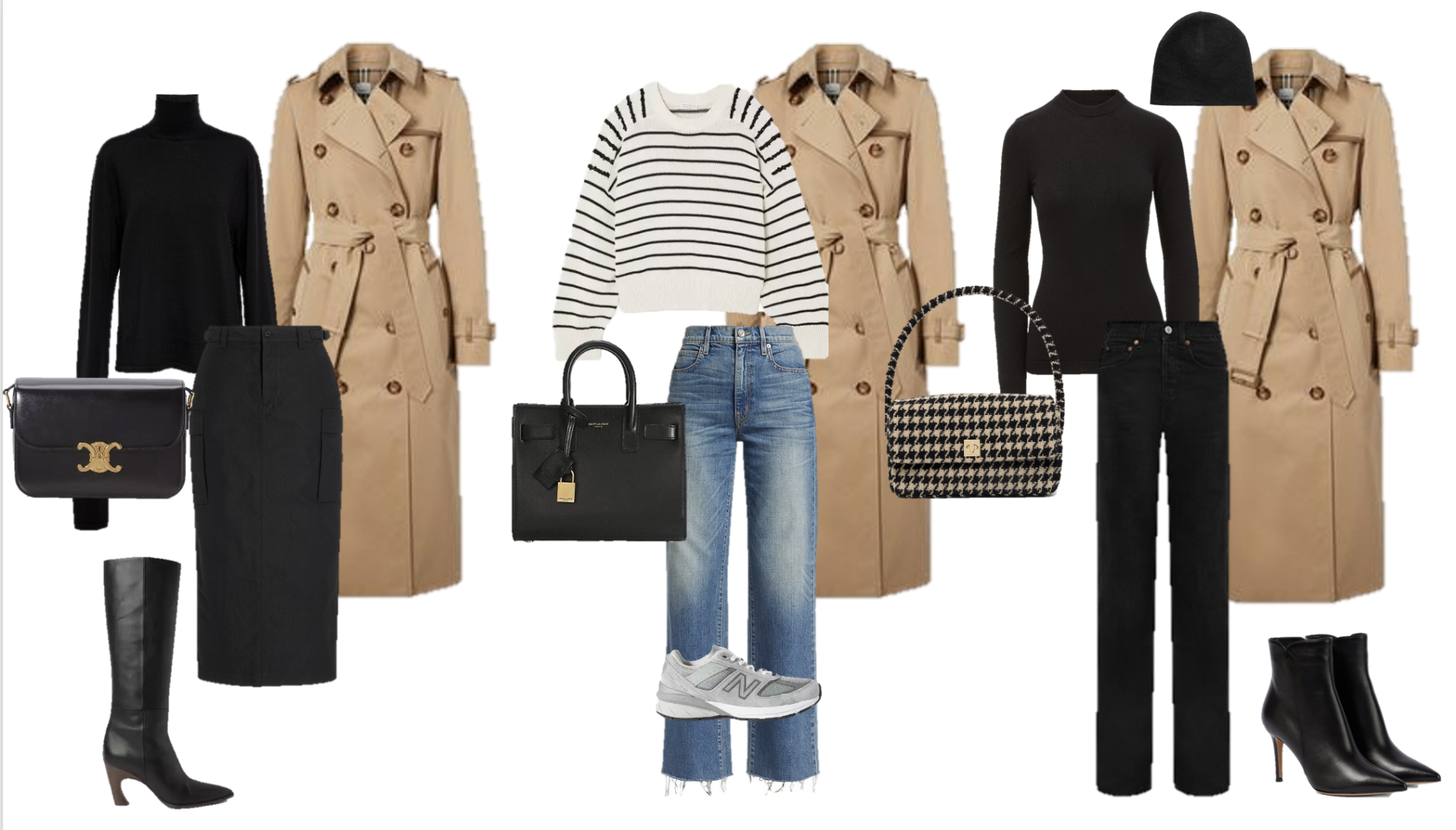 Тренчкот важная часть гардероба. Как стилизовать