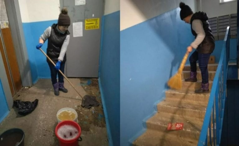 Бывший муж отсудил ребенка из-за того, что бывшая жена уборщица.