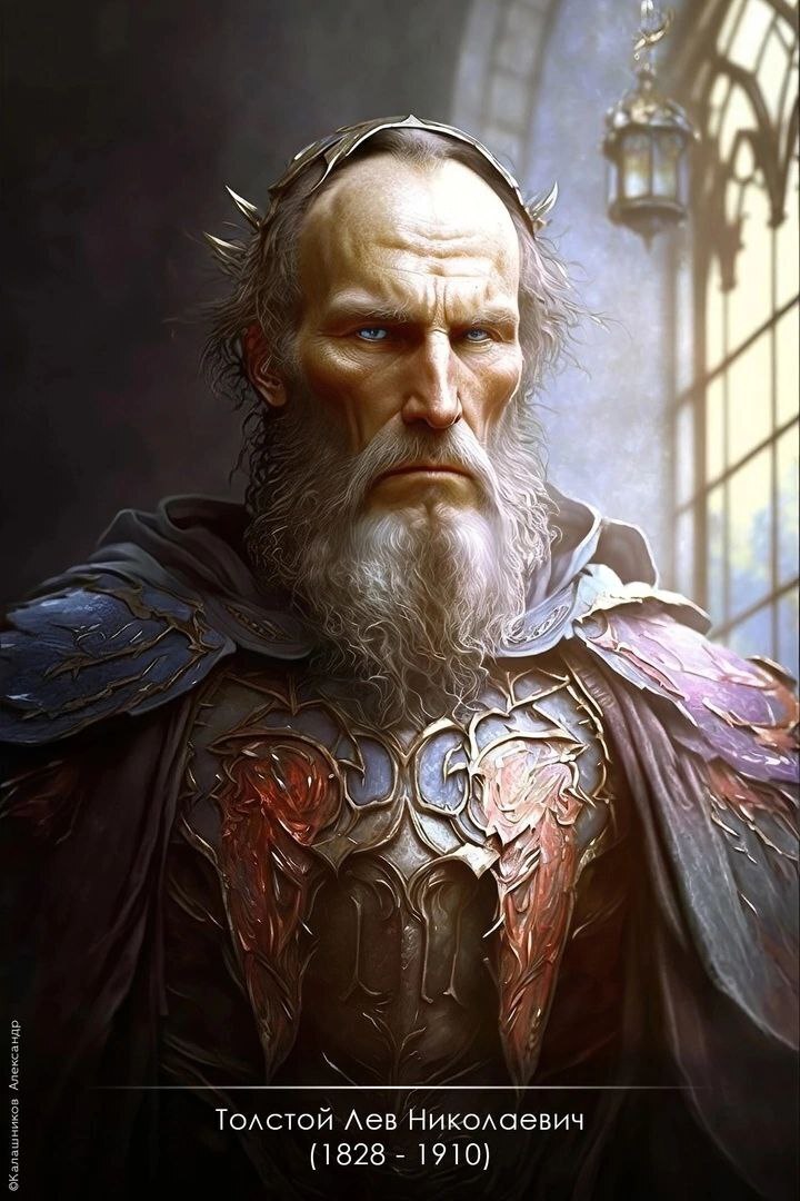 Нейросеть рисует писателей