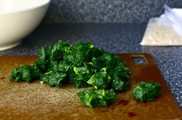 Лучший запеченный шпинат