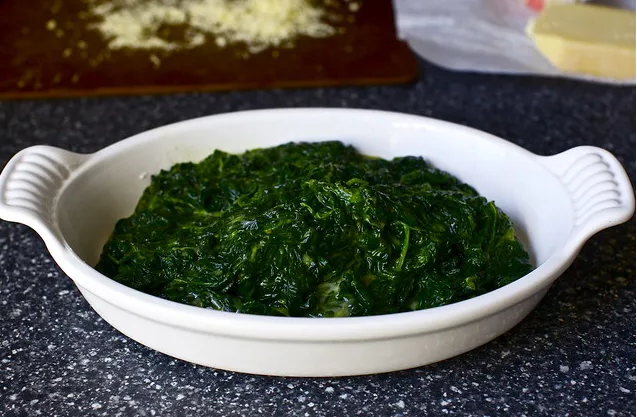 Лучший запеченный шпинат