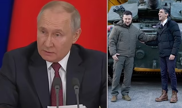 Путин: Россия будет вынуждена отреагировать на поставки оружия с ядерной составляющей на Украину