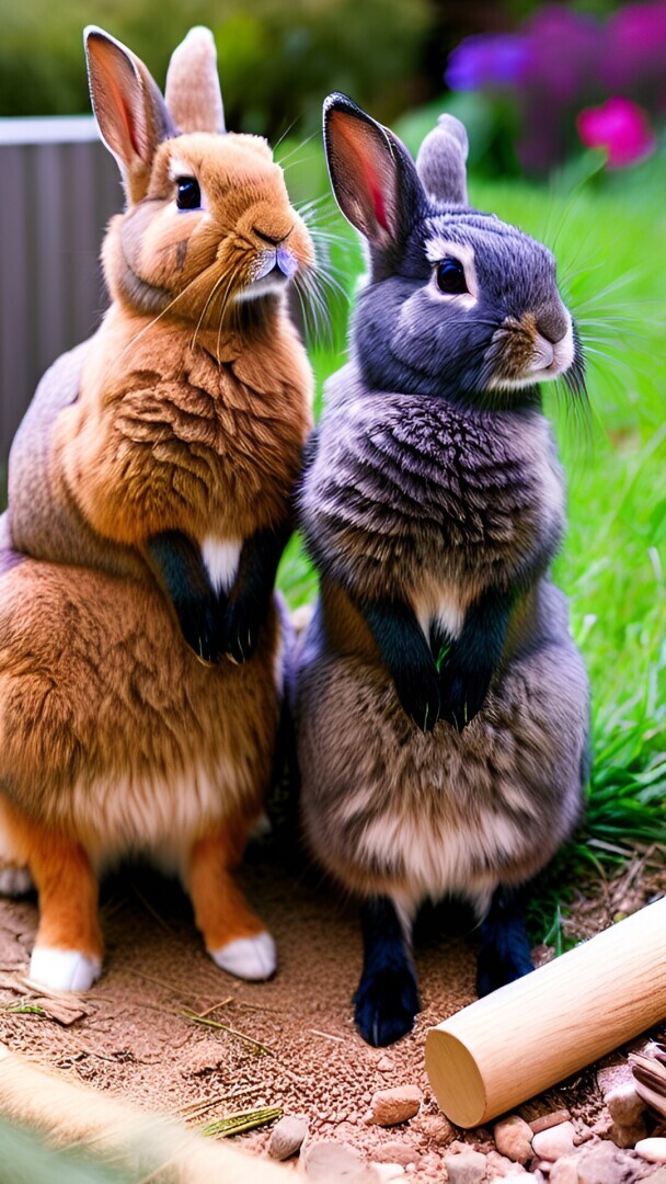 Кролики строят дома, куры покупают авто, садовые гномы празднуют Новый Год! Немного абстрактного юмора.