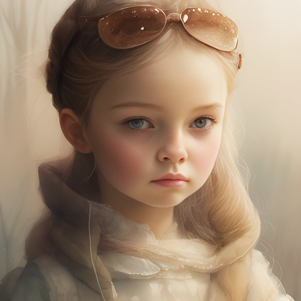 Нейронная сеть красиво рисует детей