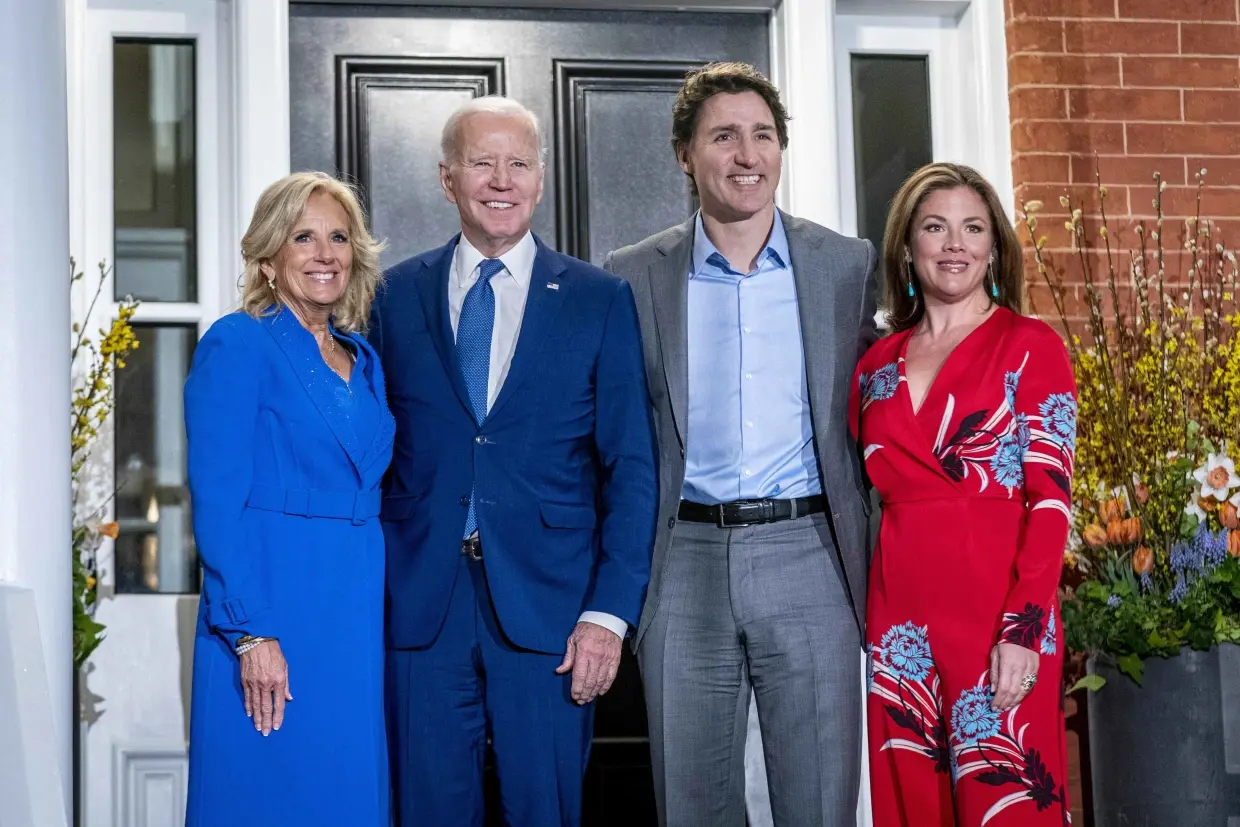 Байден проведет двусторонние встречи с Трюдо и выступит перед канадским парламентом