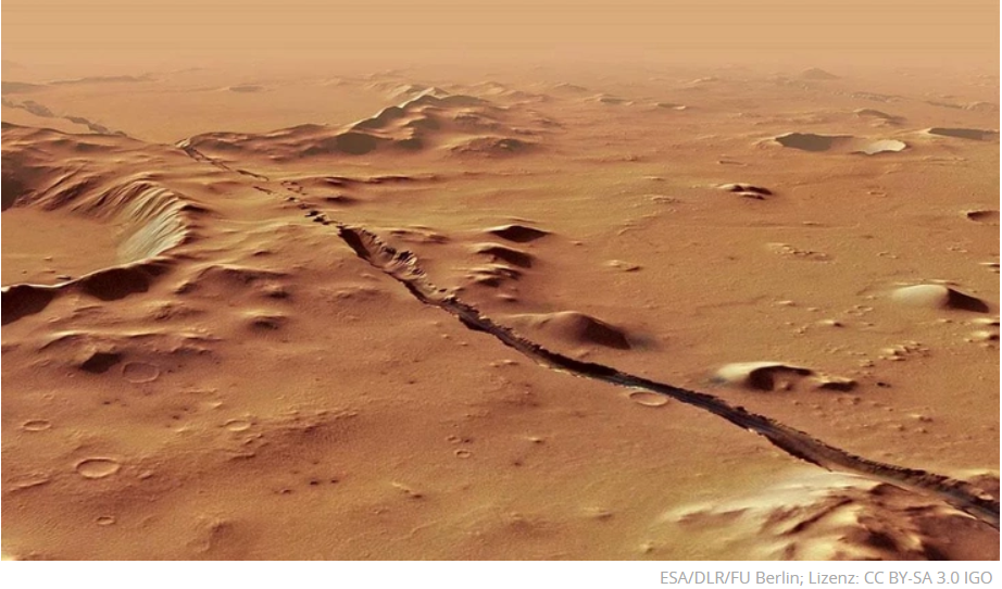 Марс геологически более активен, чем считалось ранее.