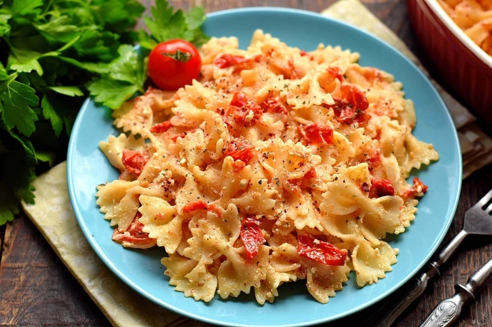 ПАСТА с ФТОЙ и томатами черри. Рецепт который дал сам бог кулинарии *21 века!*