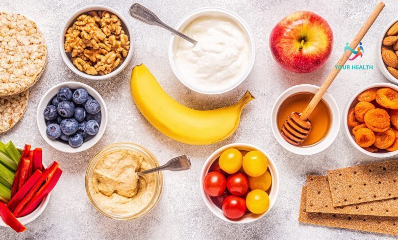 Идеи для здоровых закусок.