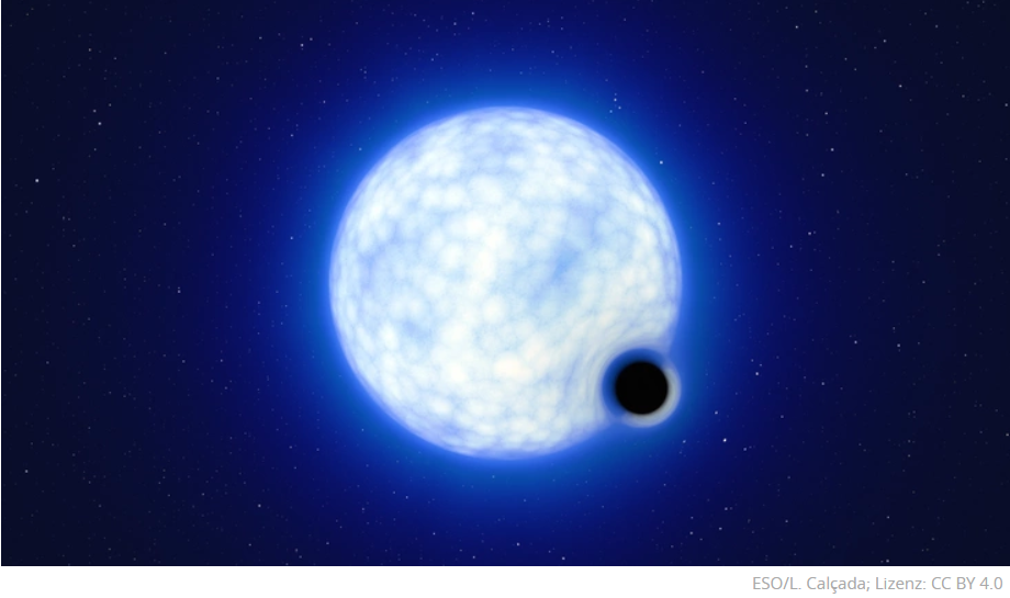 Спокойная чёрная дыра за пределами Млечного Пути