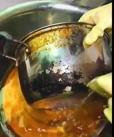 Удаление пятен от граната