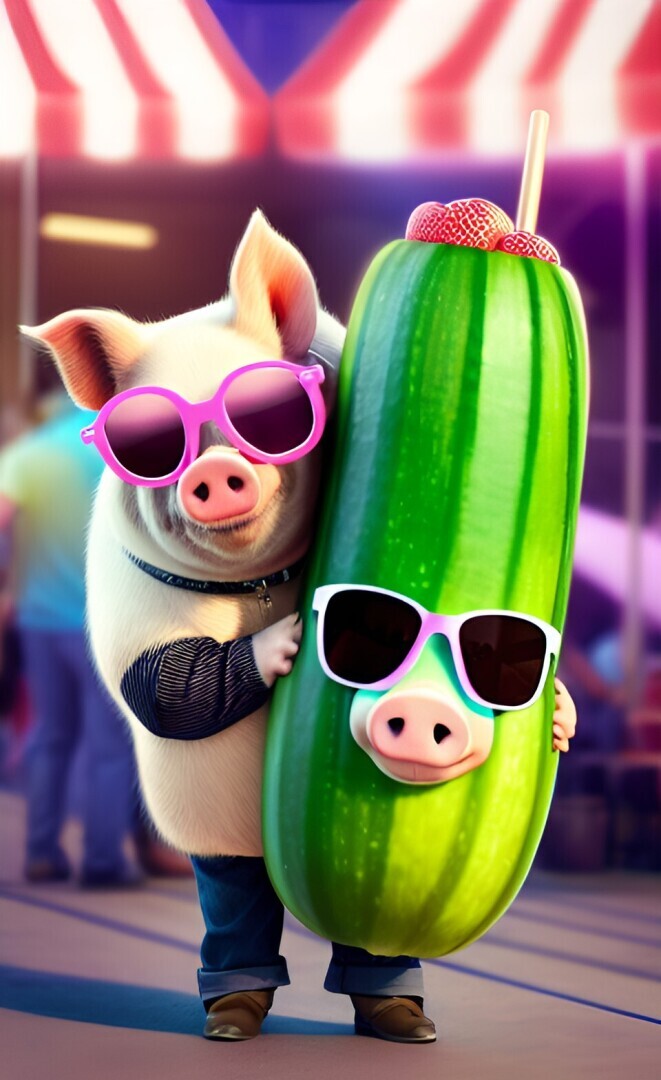 Огурец-герой или жестокий убийца свиней? Сенсационные подробности инцидента в деревне!