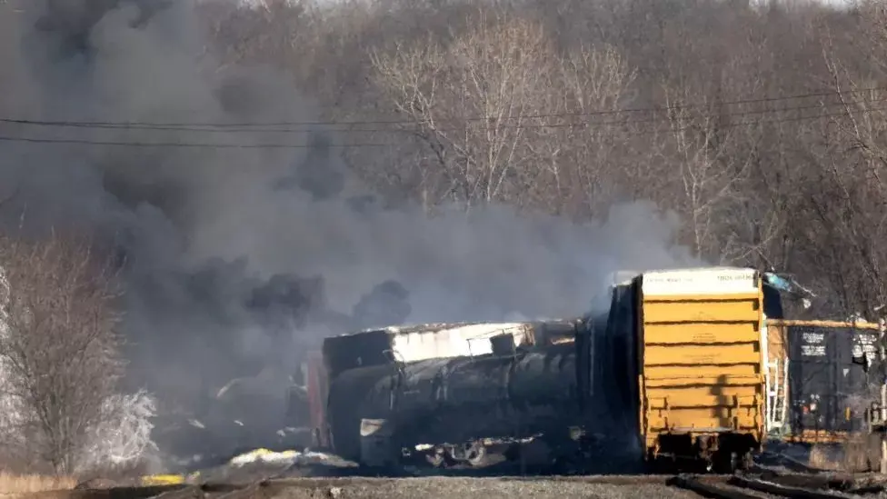 Команда CDC заболела, расследуя сход поезда в Огайо