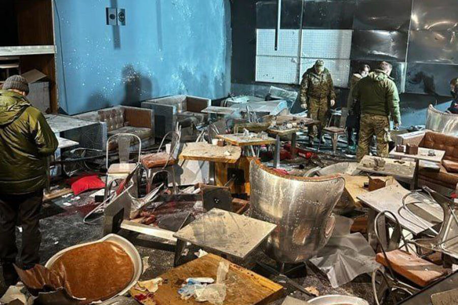 О взрыве в РФ на набережной в городе Санкт-Петербурге, в кафе Street food bar