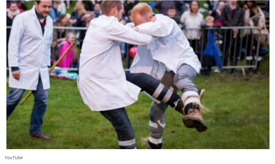 Это должен быть самый странный вид спорта, в который вы когда-либо играли!