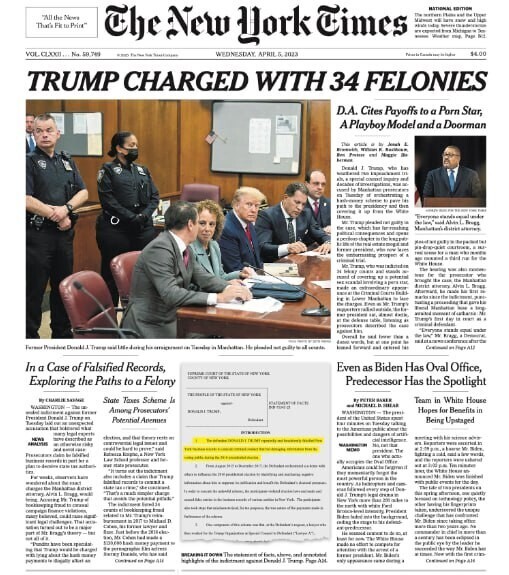 Судебный процесс, который войдет в историю: всю Америку преследовали судебные процессы над Дональдом Трампом, а вместе с ним и весь мир.