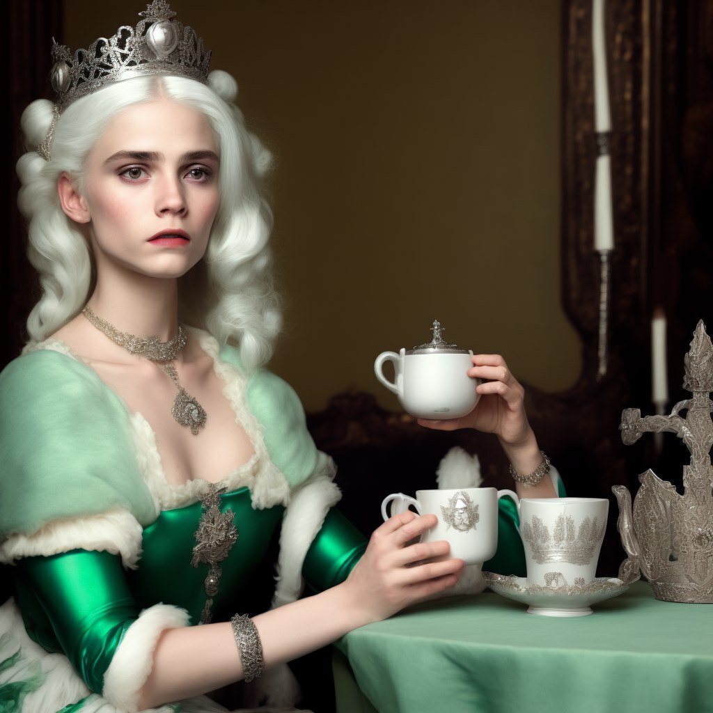 Как рисовать в нейросети? Показываю на королевах!