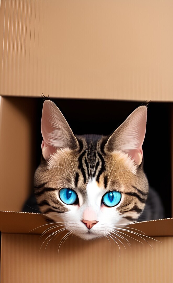 Волшебное свойство коробок: почему коты обожают в них прятаться