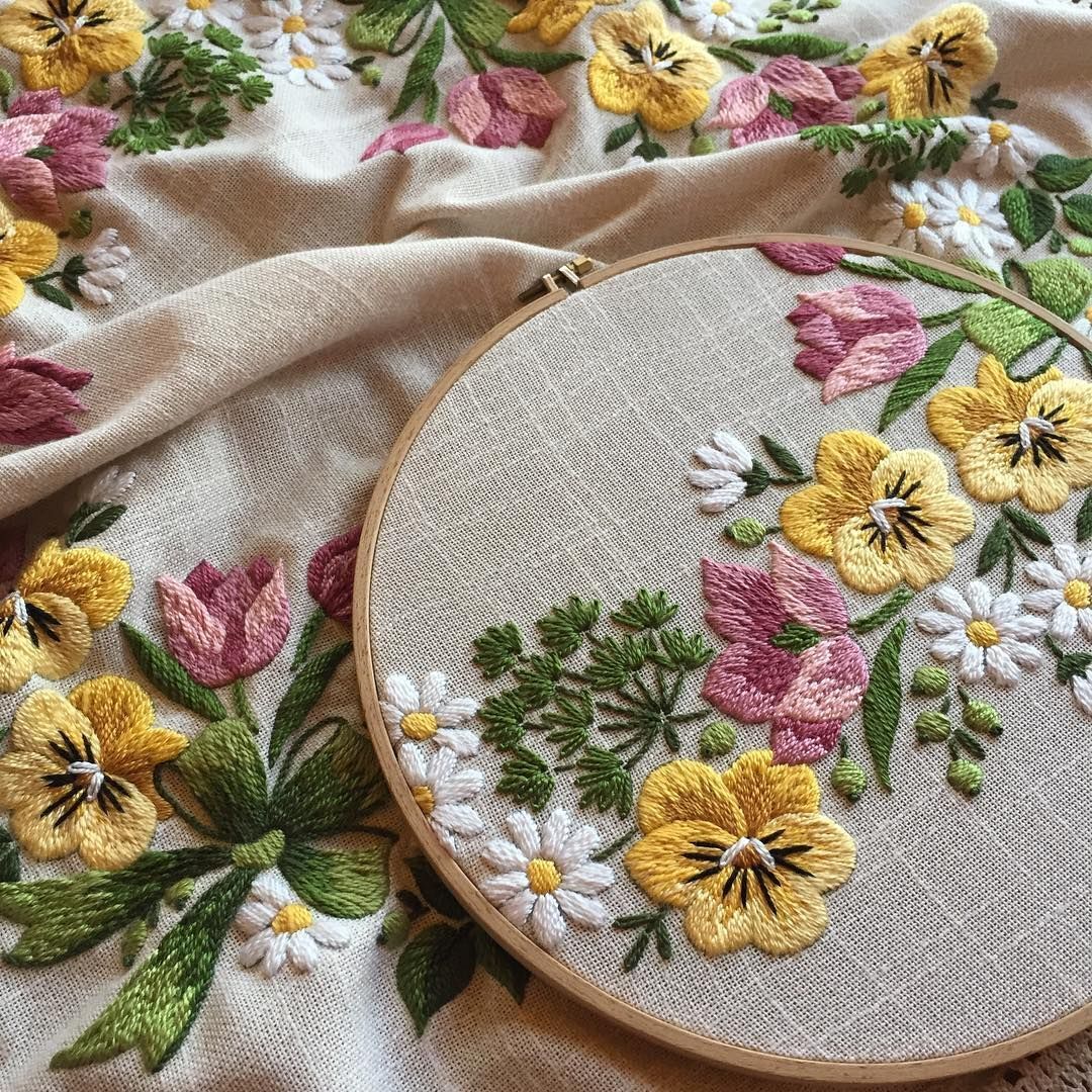 Сколько есть видов вышивки?