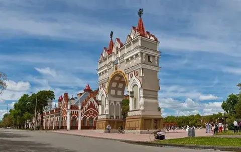 Климат в Благовещенске холодный и сухой зимой и жаркий и влажный летом