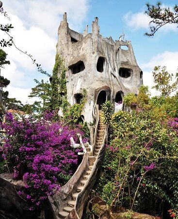 Рубрика: уникальные отели мира. Crazy House Hotel Вьетнам, Далат