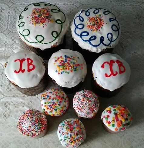 Пасхальные куличи. Бабушкин рецепт.