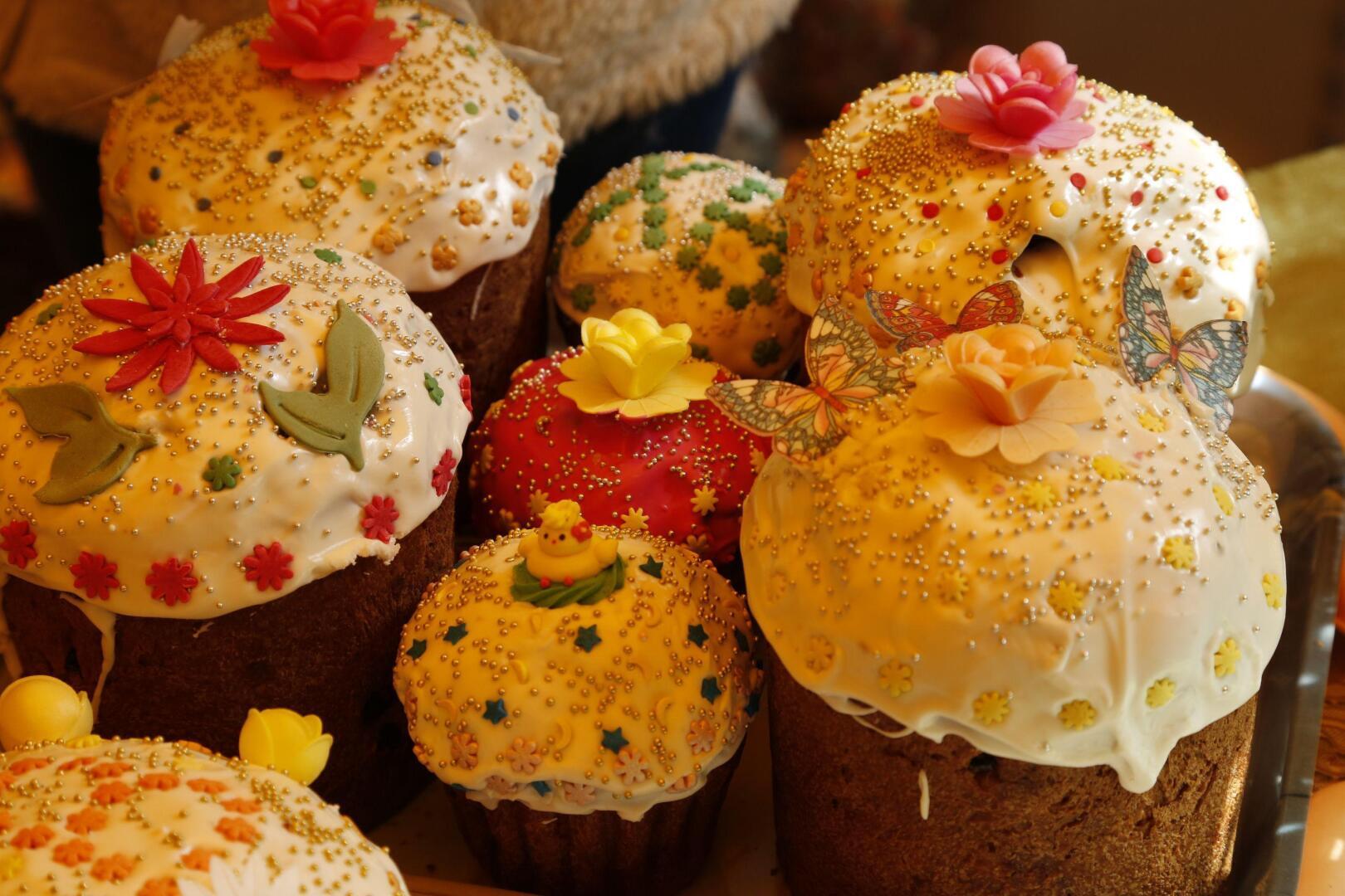 Как украсить пасхальную выпечку?