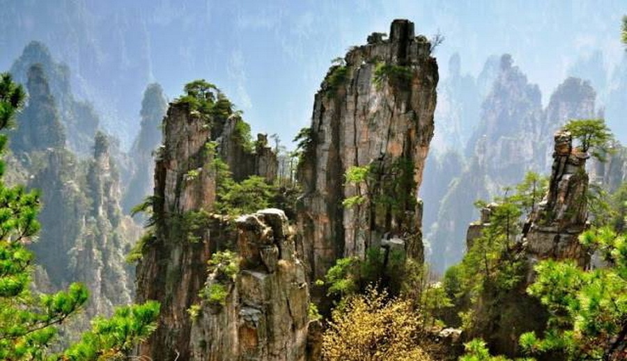 Рубрика: уникальные места мира. Горы Тяньцзи, Китай