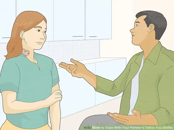 Как быть если вам не нравится татуировка вашего партнера