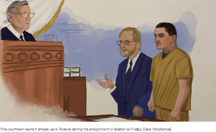 В массовой утечке секретной информации США подозреваемому было предъявлено обвинение