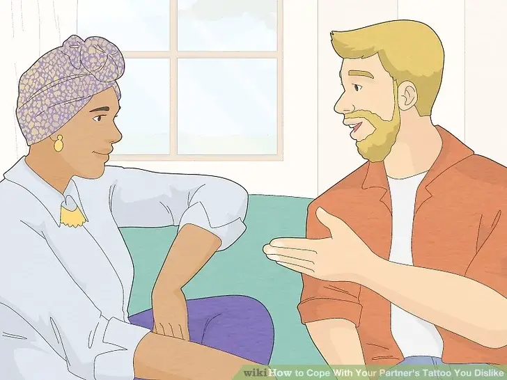 Как быть если вам не нравится татуировка вашего партнера
