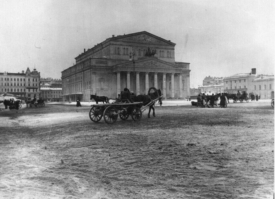 Большой театр старые фотографии