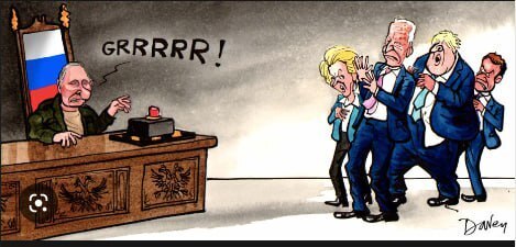 Карикатуры Шарли Эбдо (Charlie Hebdo) против карикатур на противостояние НАТО и России