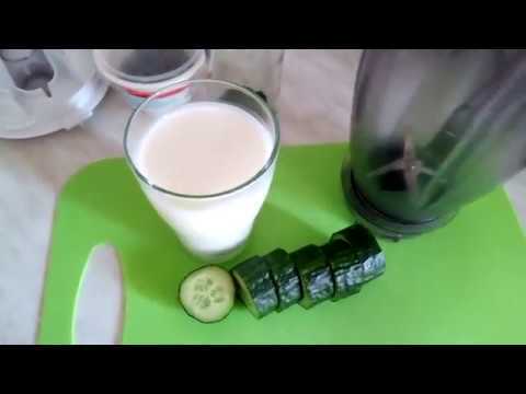 Кефир огурец зелень для похудения рецепт с фото