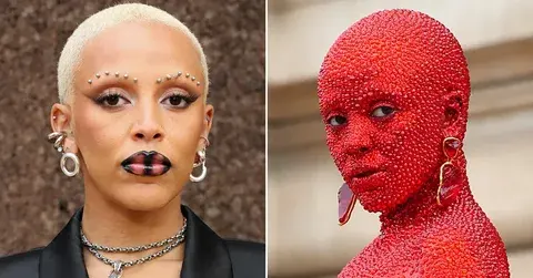 30 000 кристаллов Swarovski на теле американского рэпера - показ высокой моды в Париже