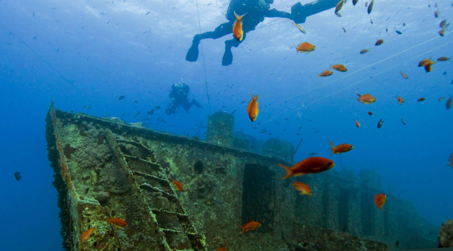 Морские археологи нашли затонувший корабль времен Второй мировой войны