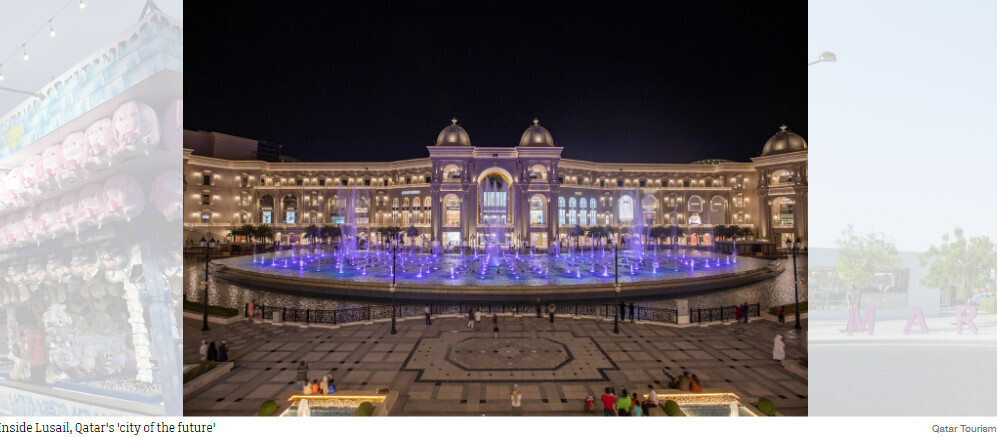 Внутри "города будущего" в Катаре