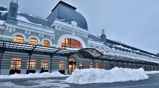 Из старого железнодорожного вокзала сделали замечательный отель