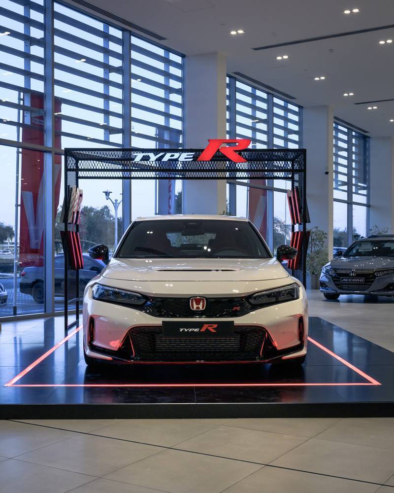 Honda набирает обороты, когда Civic Type R прибывает в ОАЭ
